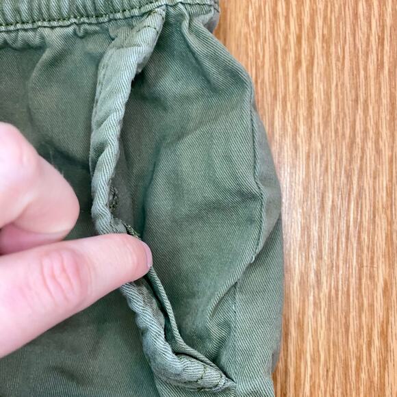Old Navy Olive Green Soft Utility Alpine Tundra Paper Bag Shorts Womens XSmall - Picture 4 of 14